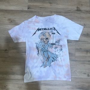 Hot topic Metallica band T-shirt: size small